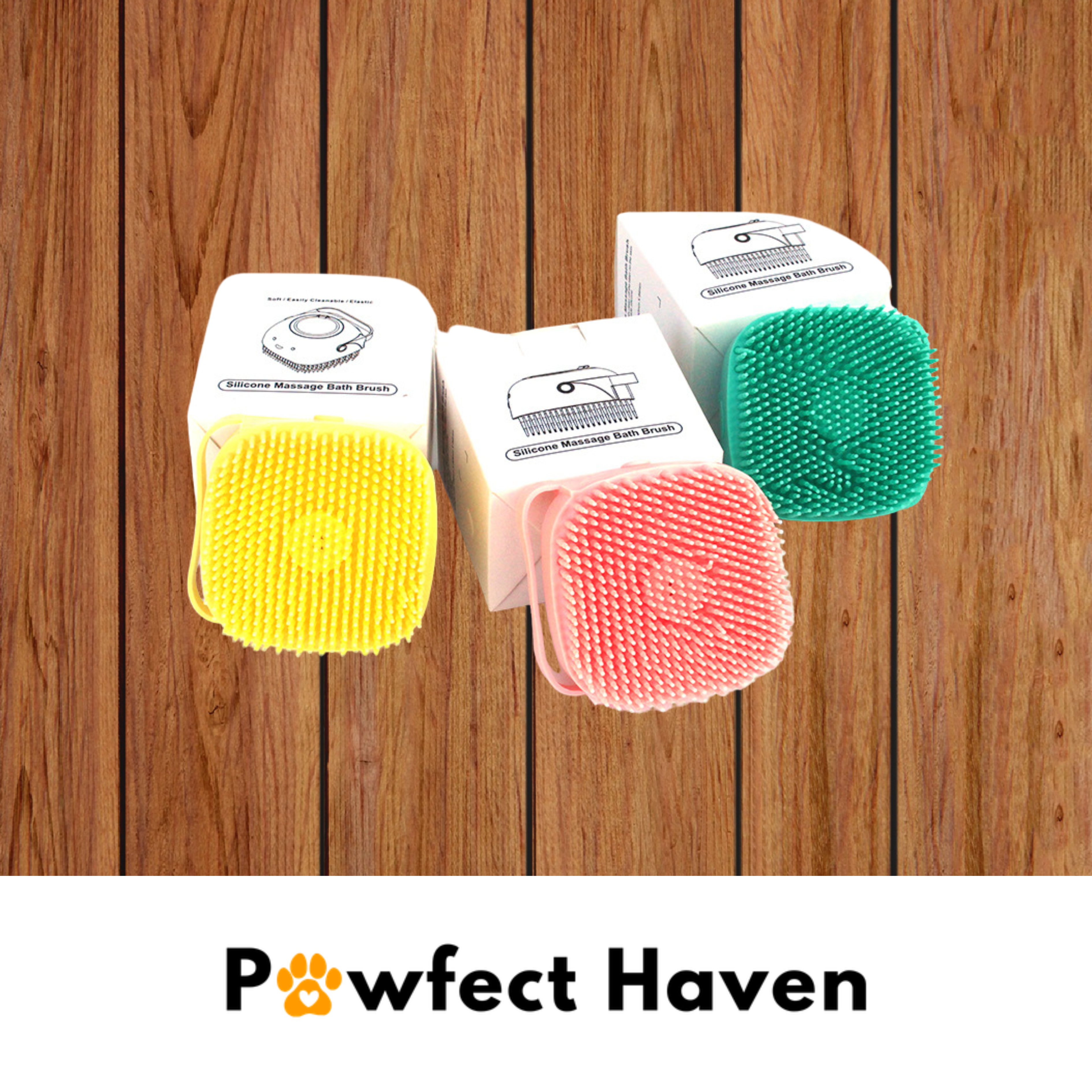 Silicone Dog Bath Massage Gloves